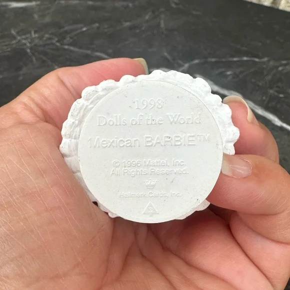 Hallmark Barbie Christmas tree ornaments 7pcs Holiday Decor